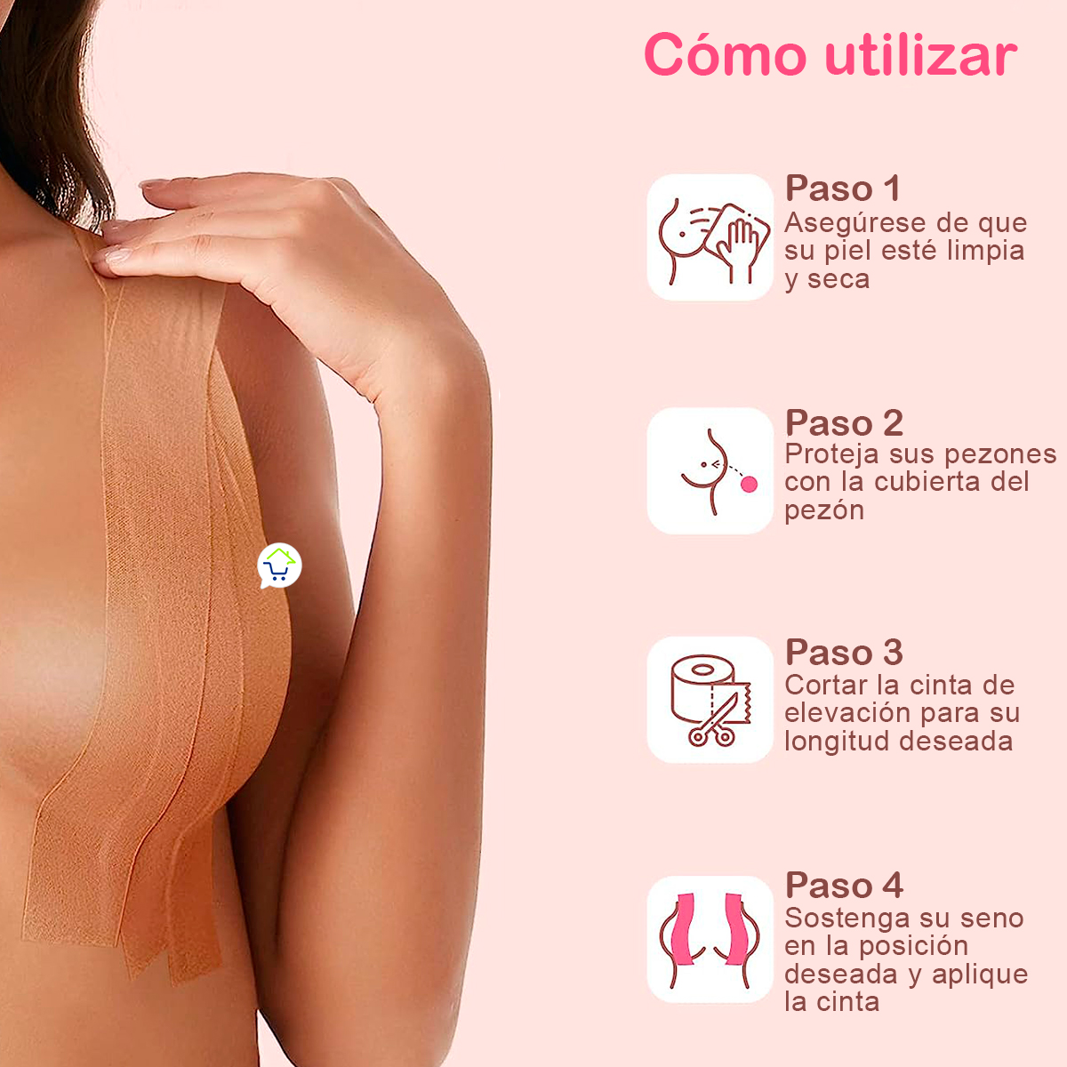 Miniatura 6 de Cinta Adhesiva Pechos Seno CAP13